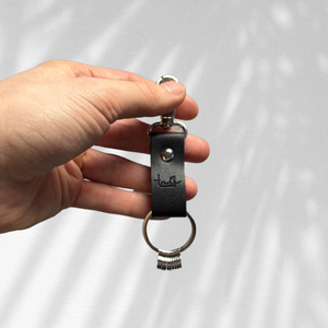 SILVER Slim Key Chain