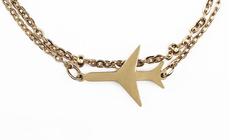 Airplane Bracelet "Sky is the Limit"