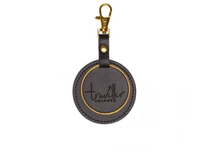GOLD Key Chain - Black - Traveller Charms